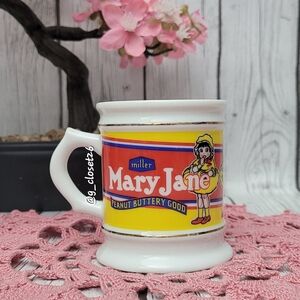 1985 Mary Jane Peanut Butter Coffee Mug